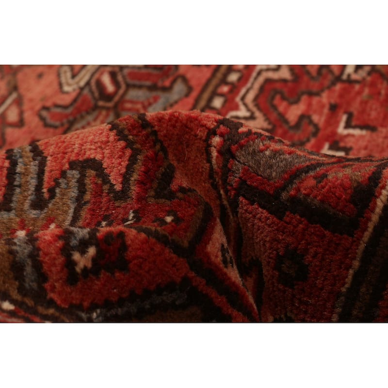 ECARPETGALLERY Hand-knotted Sarabi Red Wool Rug - 9'9 x 12'4
