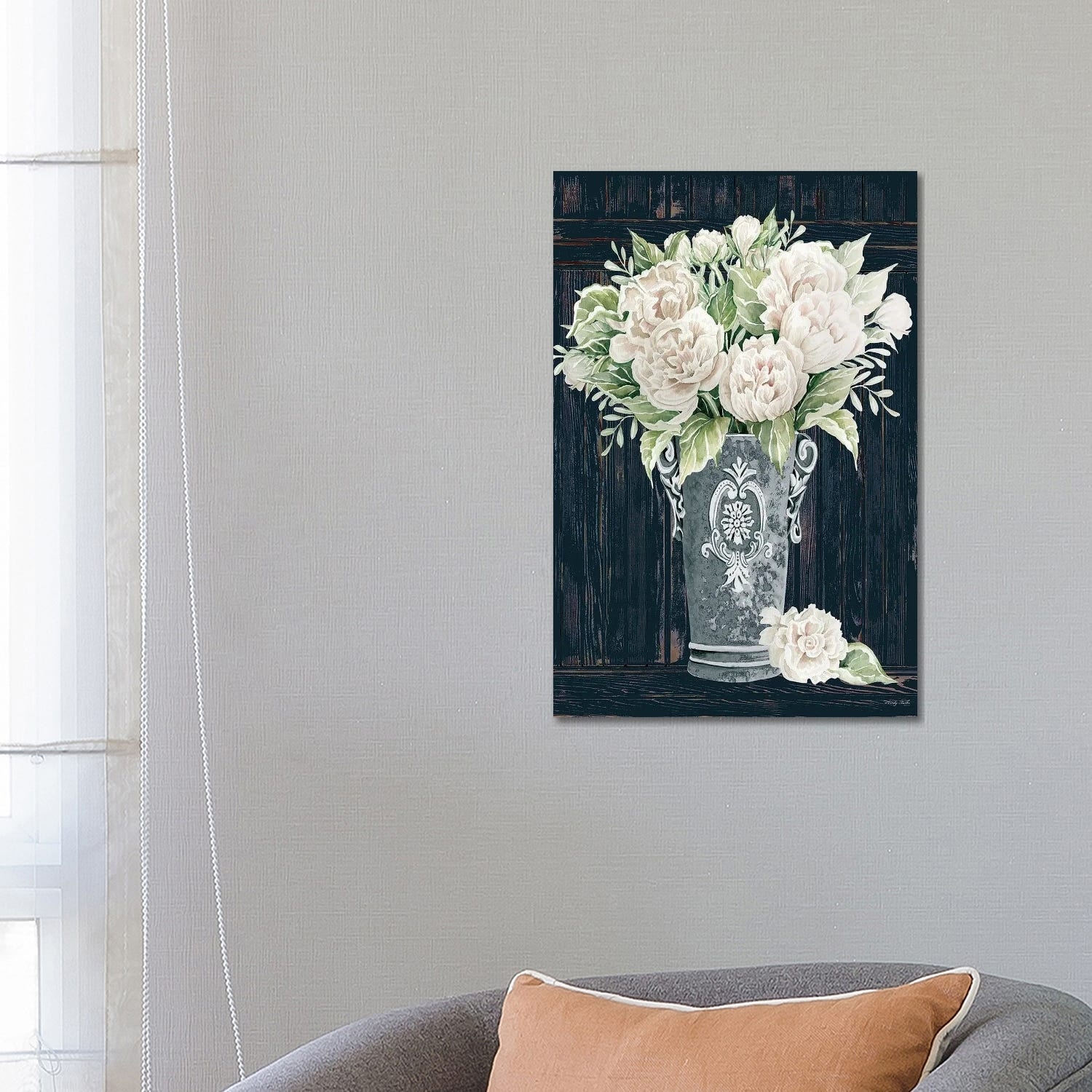 iCanvas "Perfect Peonies" by Cindy Jacobs Canvas Print