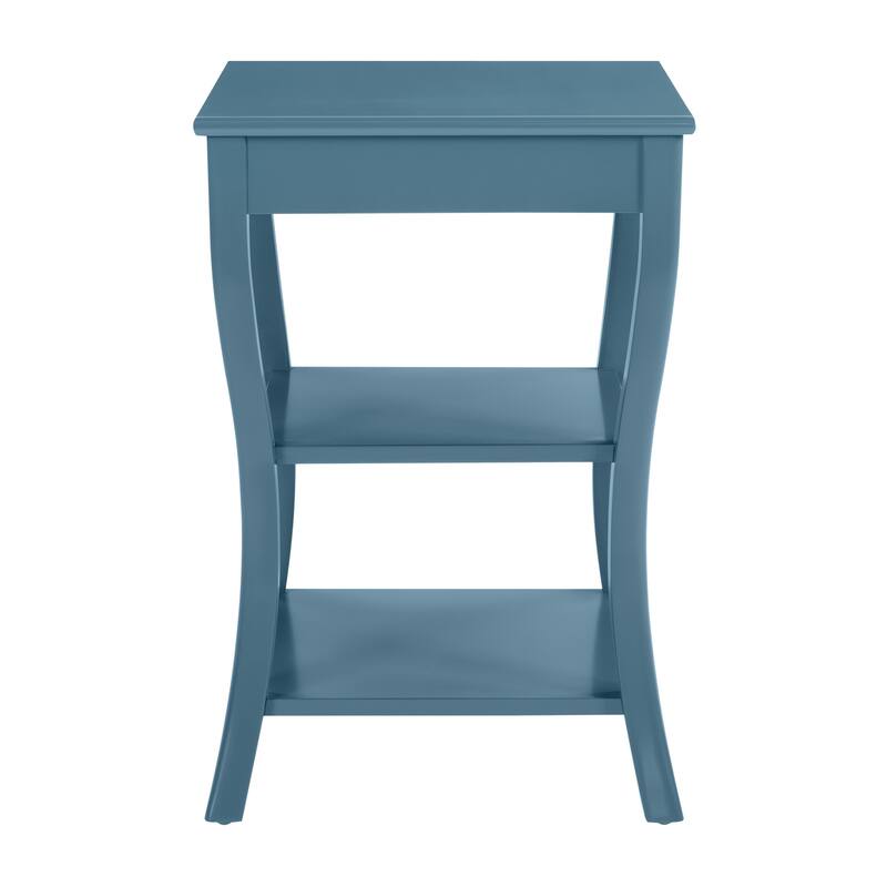 Golden Side Square Table