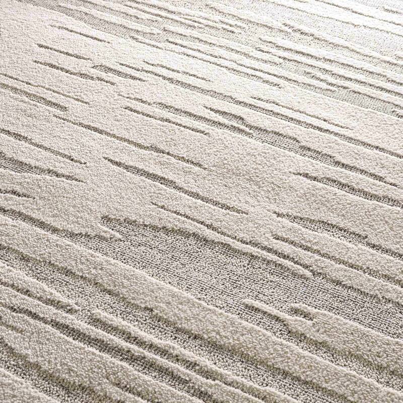 Hauteloom Munich Modern Farmhouse Bohemian Neutral Area Rug
