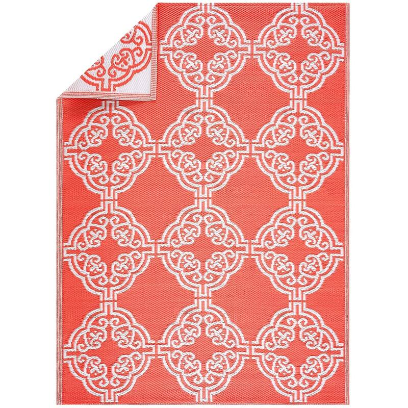 Marrakech Lightweight Reversible Recycled Plastic Outdoor Floor Mat/Rug