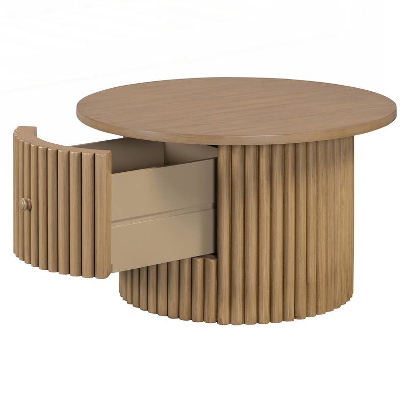 Round Coffee Table for Living Room