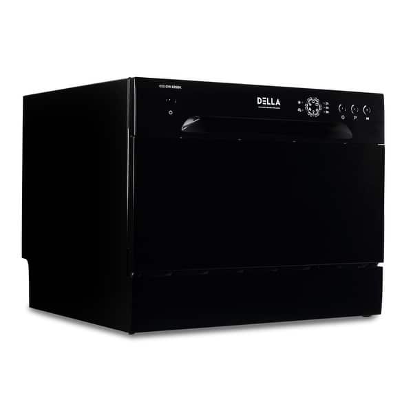 Shop Della Countertop Portable Dishwasher Stainless Steel W 6