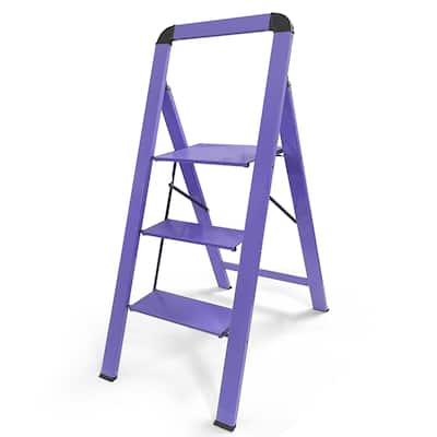 3 - Steps Lightweight Aluminum Folding Step Stool