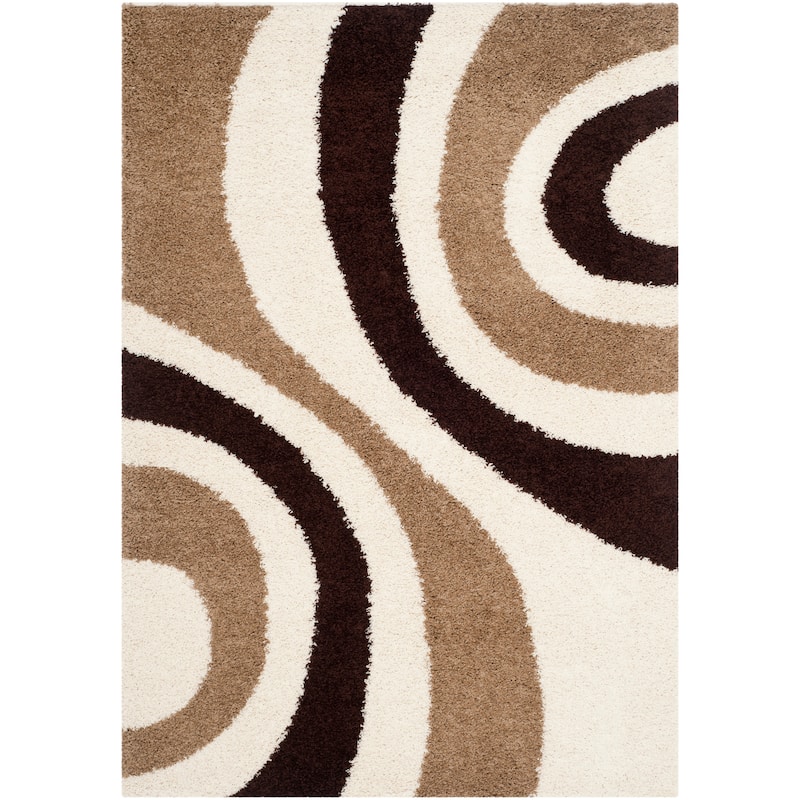 SAFAVIEH Art Shag Babita Abstract Rug