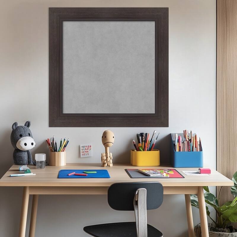 Amanti Art Sloped Black Framed