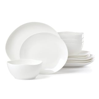 Lenox Studio 1414 Coupe 12-Piece Dinnerware Set - Bed Bath