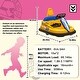 preview thumbnail 12 of 43, 6V Kids Ride on Electric Go Kart Bumper Car W/Parents Remote Control,Three Speed Adjustable and LED Lights