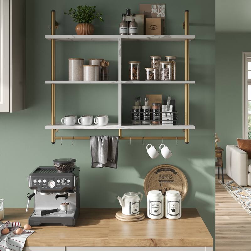 41 inch Wall Shelves 3-tiers Floating Shelf - 41 inch