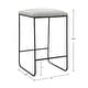 preview thumbnail 4 of 4, Martha Stewart Hastings Grey/ Black Counter Stool