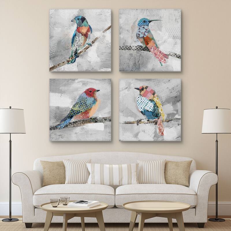 Flight Patterns I,II,III,IV by Studio Arts Canvas Art Prints
