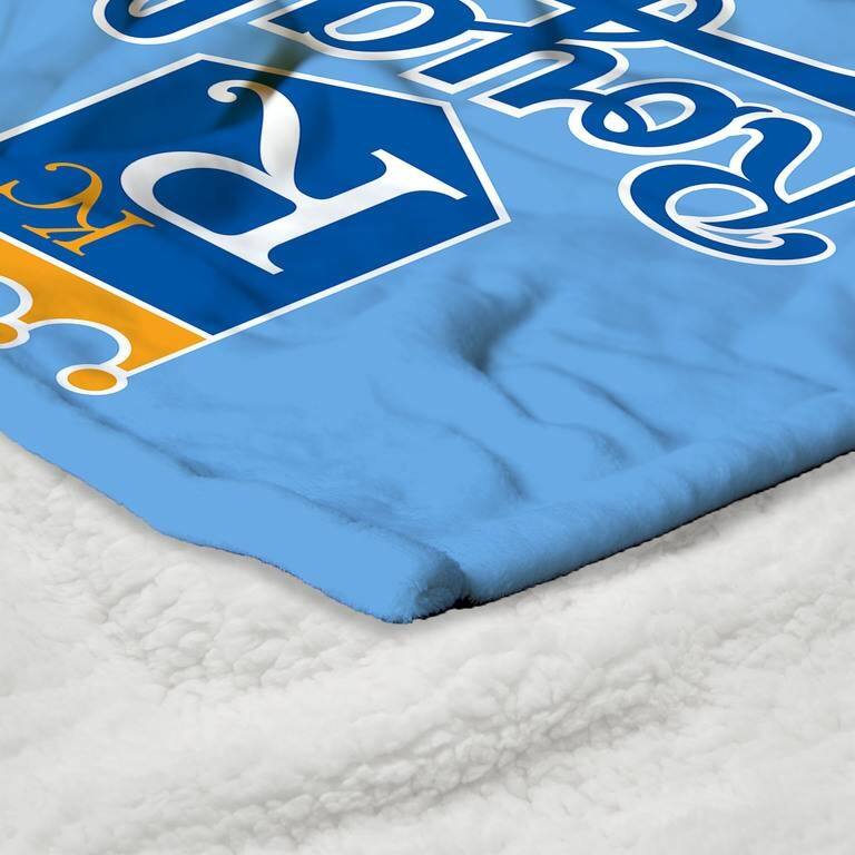 MLB CC Throwback Silk Touch Sherpa Throw Blanket