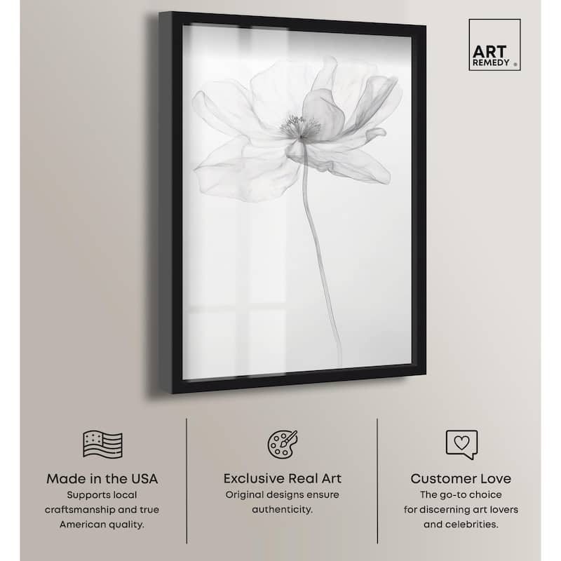 Fragile Beauty I Shadowbox by Art Remedy