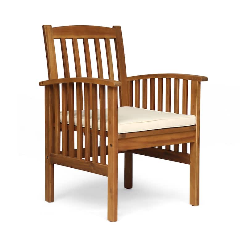 Acacia Wood Patio Chairs