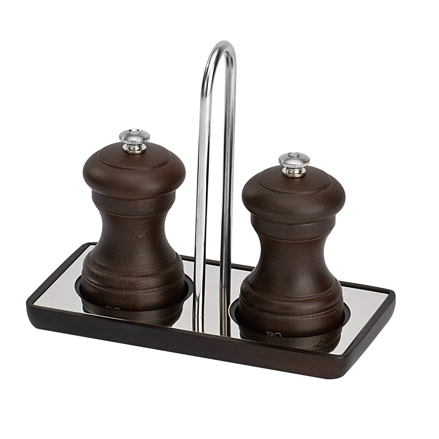 激安通販新作 25847 Peugeot Linea Wood Tray, Mill Pepper and Salt 保存容器・ケース