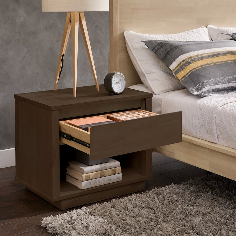 Ingleside Danish-inspired 1-Drawer Nightstand by iNSPIRE Q Modern