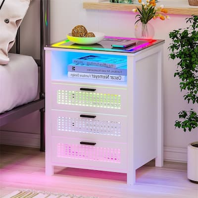 Nightstand with Lights