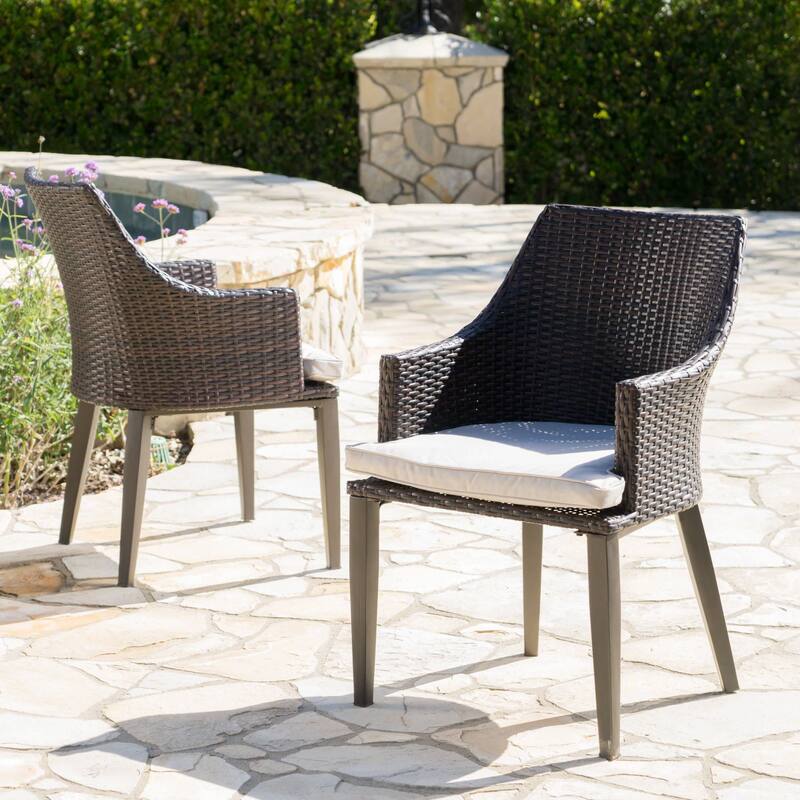 Classic Outdoor Patio Lounge Tanning Chair Set, Anti-rust & Anti-uv for Lawn, Gardens Terraces & Poolside
