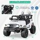 preview thumbnail 30 of 33, 12V 7Ah Licensed Toyota FJ Cruiser Electric Car with Remote Control - 39” x 26” x 27.5”