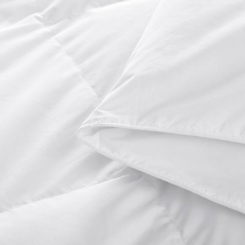 Light&All-Season Warmth White Goose Feather Down Comforter Duvet