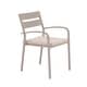 preview thumbnail 39 of 45, Outdoor Stackable Aluminum Dining Chair with Cushion (Set of 4)