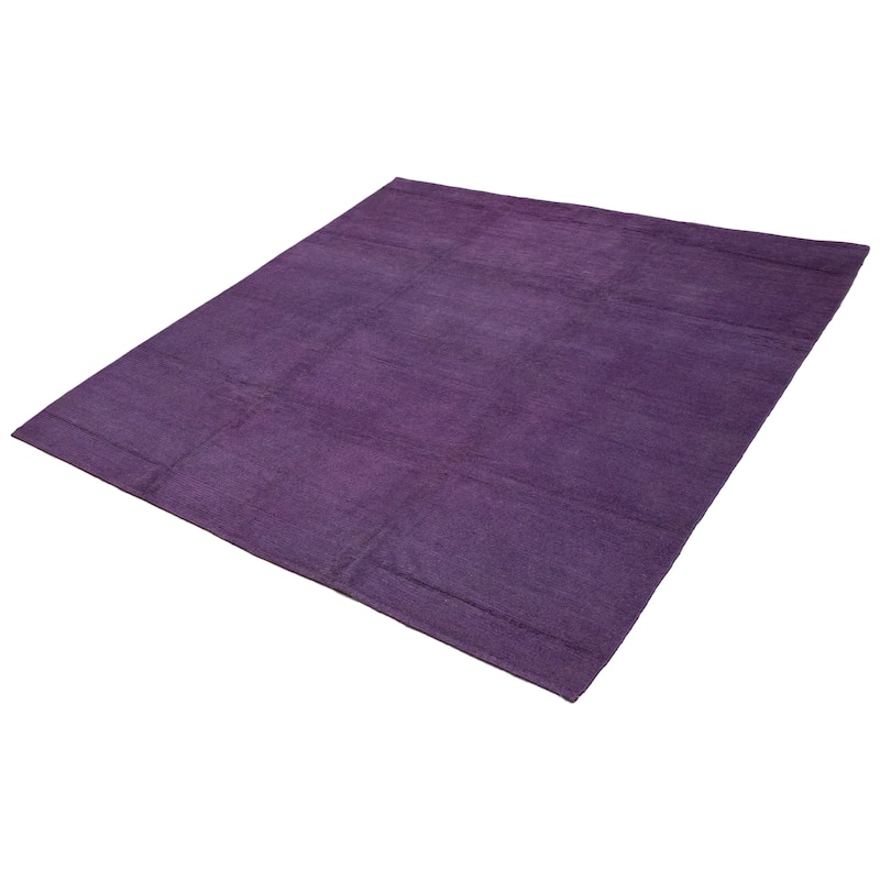 ECARPETGALLERY Hand-knotted Finest Peshawar Ziegler Purple Wool Rug - 11'10 x 13'2