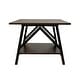 preview thumbnail 25 of 29, CO-Z Carbon Loft Jerusha Industrial Coffee Table with Storage Shelf