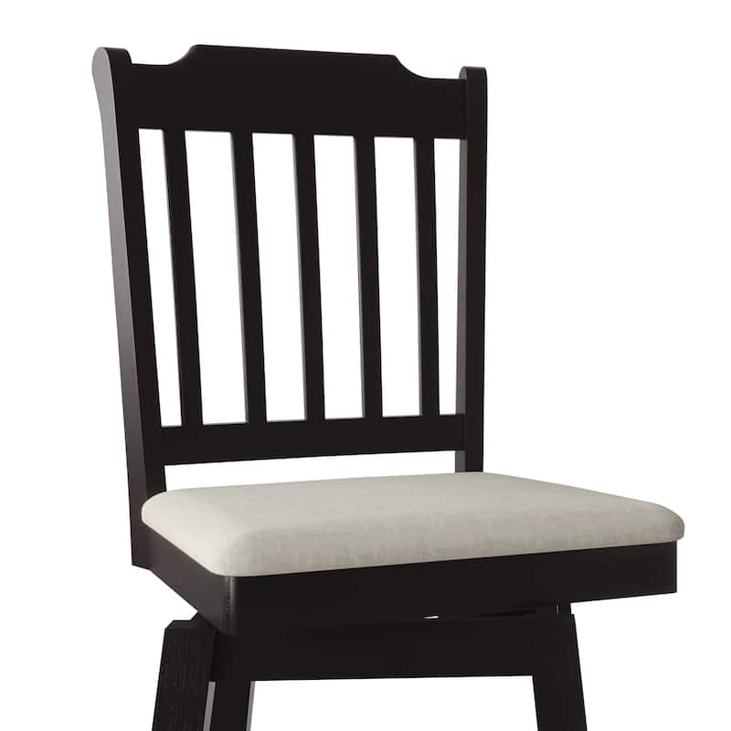 CraftPorch Classic Swivel Counter Chairs with Round Table