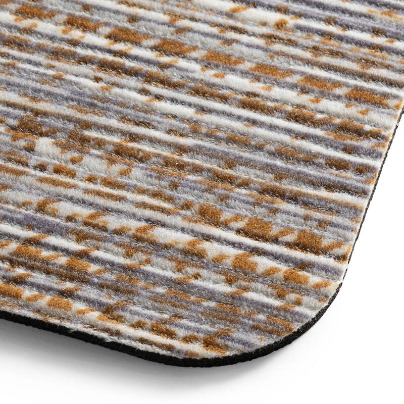 SoHome Smooth Step Houndstooth Machine Washable Utility Mat, 24"x35"