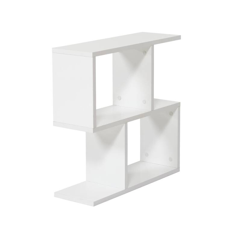 23 in. W x 23 in. H Wood 2 Shelf Standard Bookcase