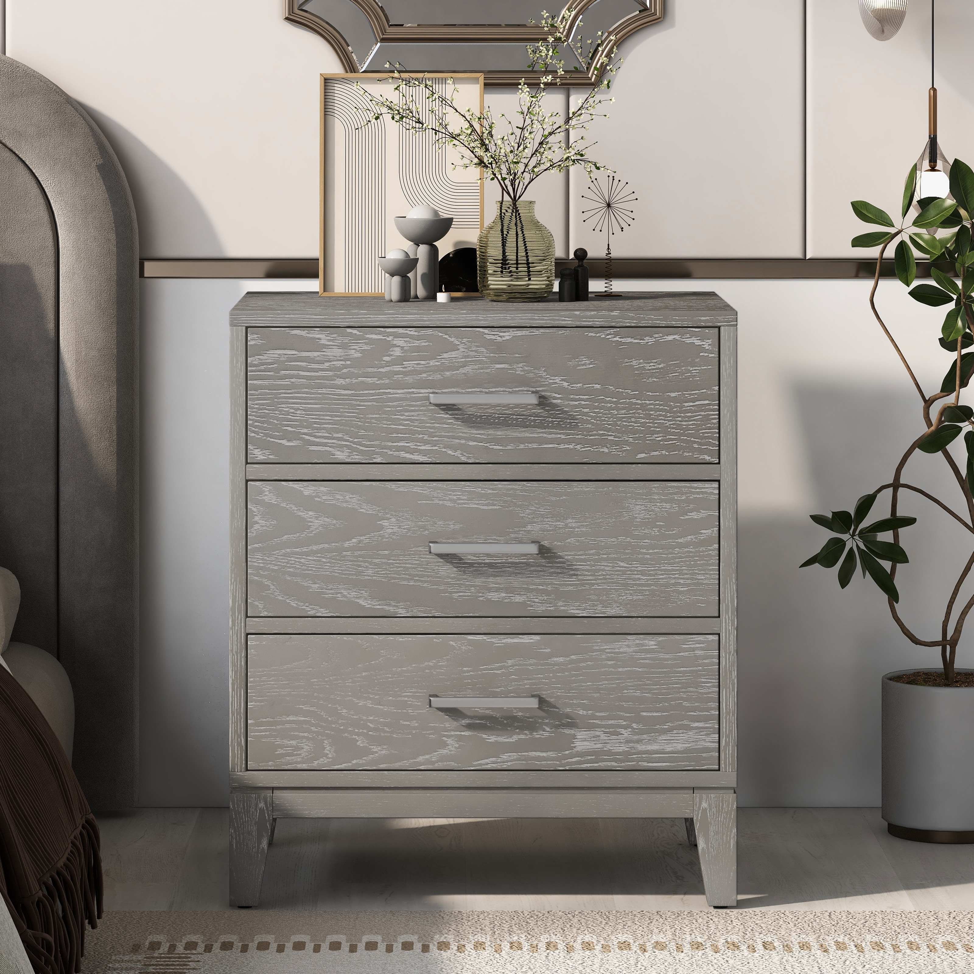 Dresser and deals end tables
