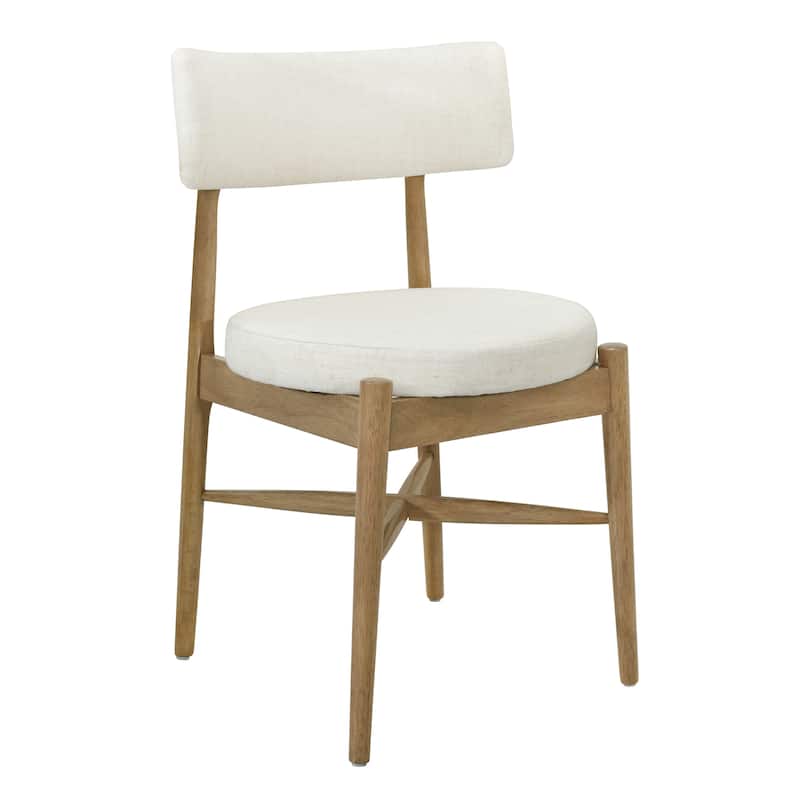 Lumen Dining Chairs Rubberwood (Set of 2 ) by Christopher Knight Home