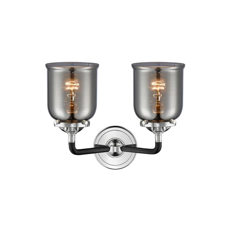 Innovations Lighting Small Bell 2 Light 13" Wide Bathroom Vanity Light