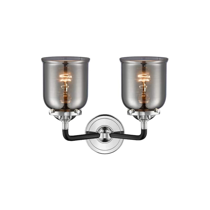 Innovations Lighting Small Bell 2 Light 13" Wide Bathroom Vanity Light