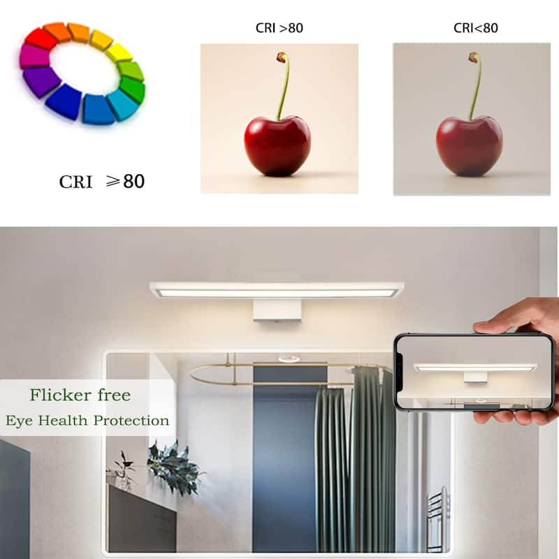 Portobello Modern LED Brass Wall Sconce , Vanity Lights, 4000k
