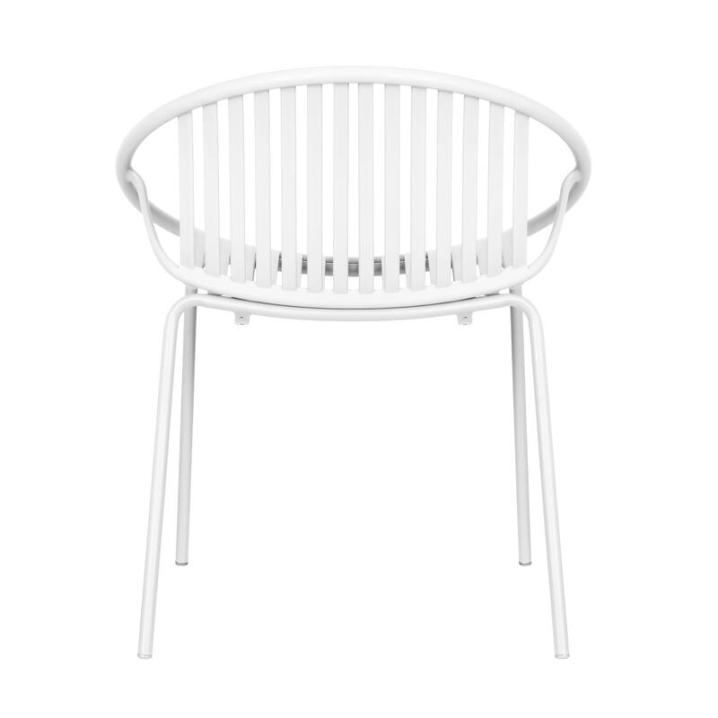 Patio Dining Chairs Stackable Chairs with Breathable Design