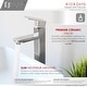 preview thumbnail 6 of 34, Single Hole Single-Handle Vessel Bathroom Faucet - Faucet Height: 12" | Spout Height: 8 3/4"