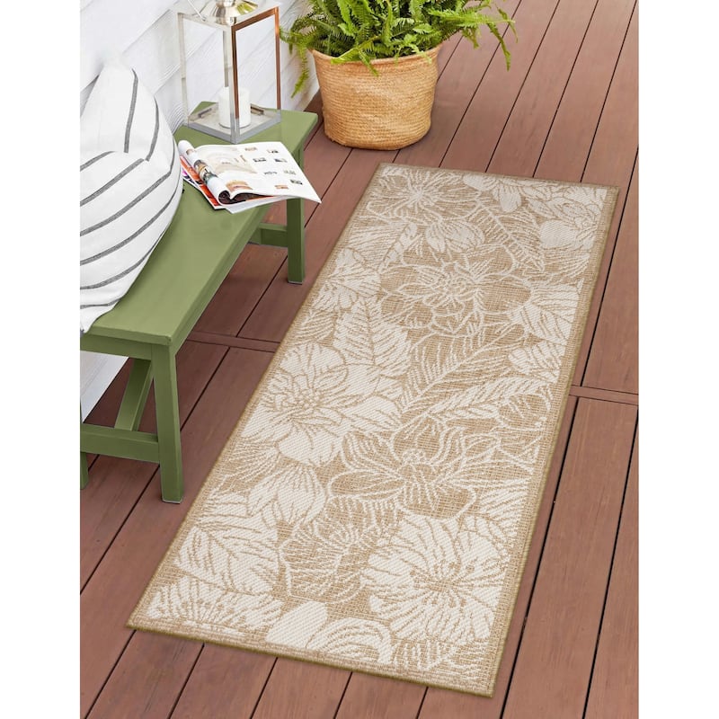 Liora Manne Carmel Botanical Indoor/Outdoor Rug