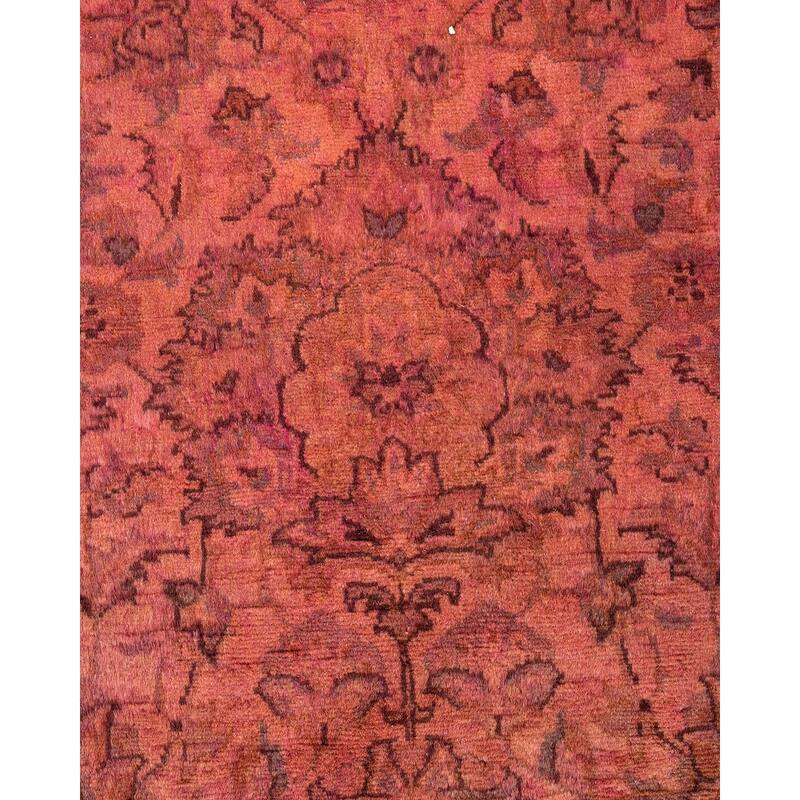 Fine Vibrance, One-of-a-Kind Hand-Knotted Area Rug - Pink, 3' 1" x 5' 2" - 3' 1" x 5' 2"