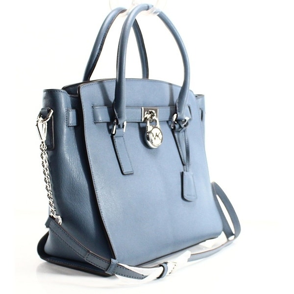 michael kors blue denim purse
