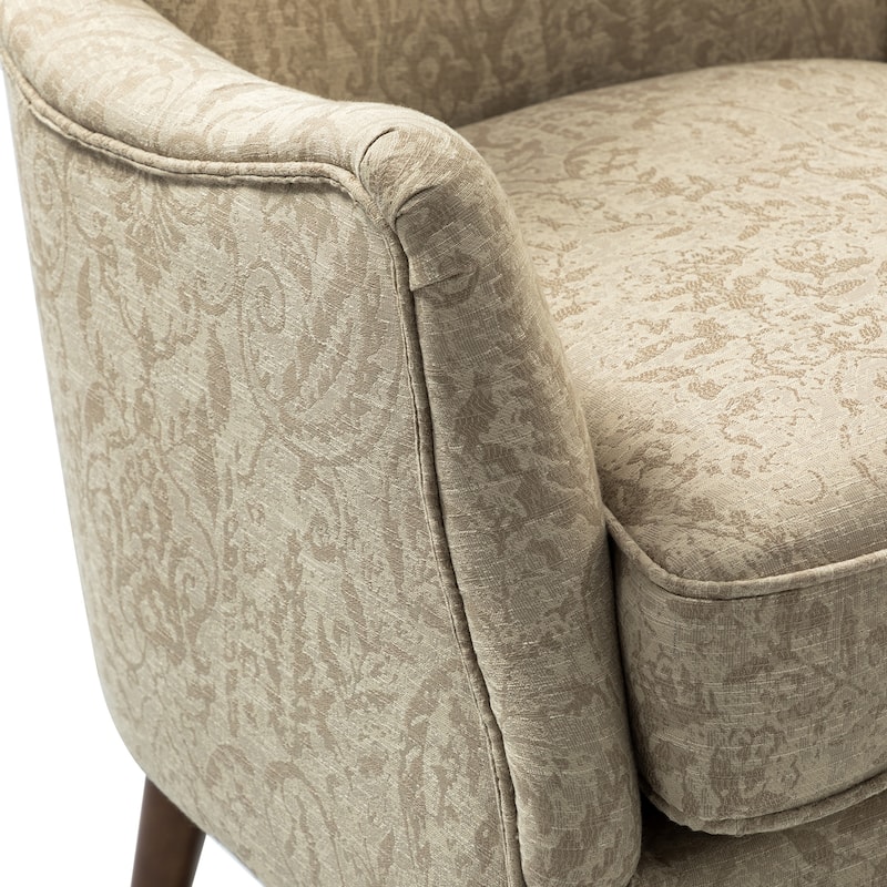 Nikolaus Comfy Living Room Armchair with Hardwood Legs by HULALA HOME