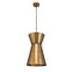preview thumbnail 10 of 9, Uttermost Crocker Brass 1 Light Mini Pendant - N/A