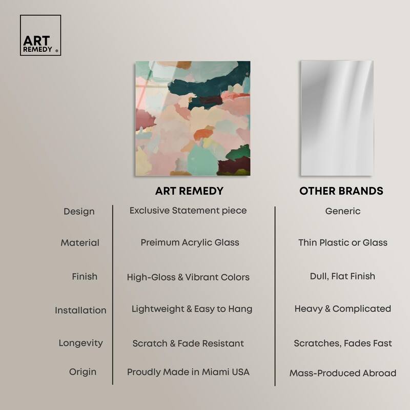 Brushed Beauty IV Acrylic by Art Remedy, Ready to Hang