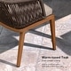 preview thumbnail 5 of 9, PURPLE LEAF 11 Pieces Outdoor Dining Set Metal Rattan Furniture Set for Lawn Backyard Patio Dining Set