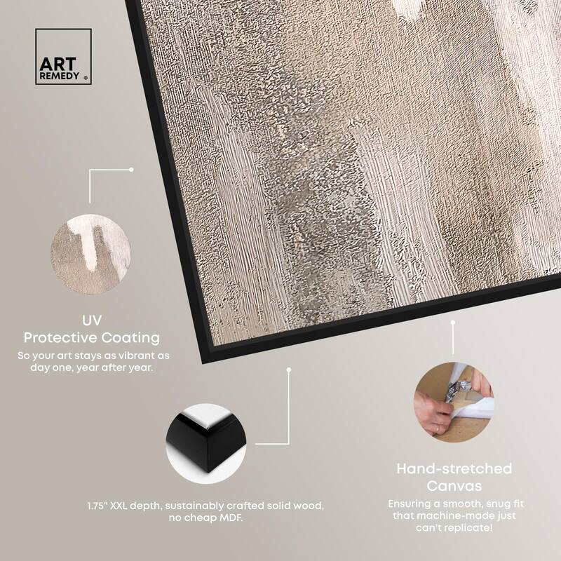 Striated Texture II Canvas Set of 2 by Art Remedy