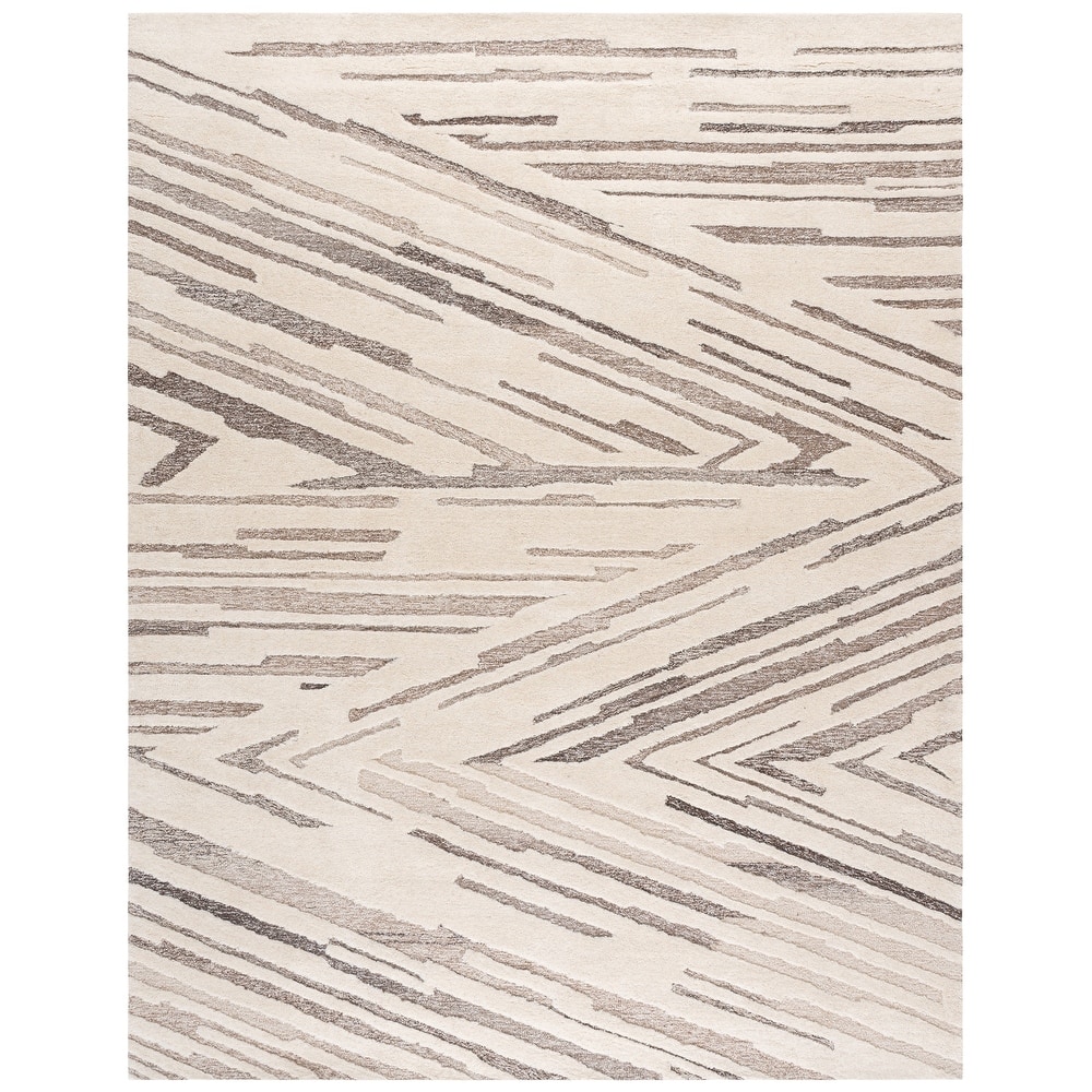 SAFAVIEH Handmade Ebony Nezira Wool Rug