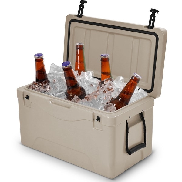 Costway Outdoor Insulated Fishing Hunting Cooler Ice Chest ...