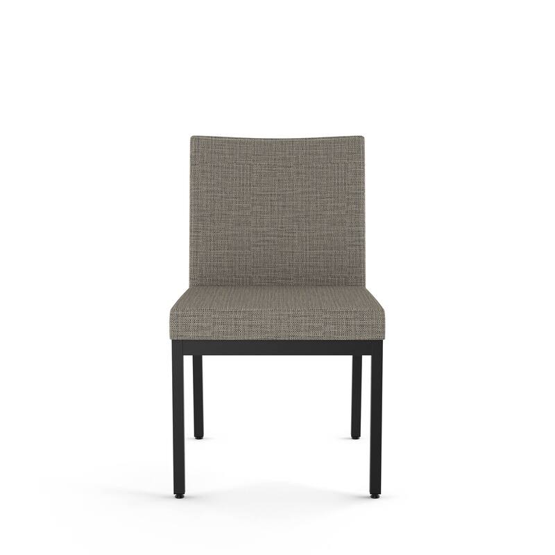 Amisco Perry Set of 2 Upholstered Dining Chairs with Metal Legs