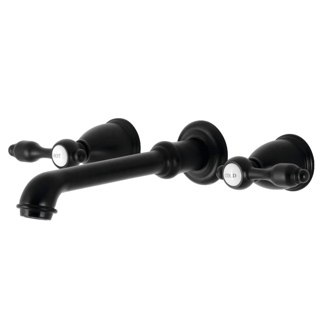 Kingston Brass Heirloom 3-Hole Wall Mount Roman Tub Faucet
