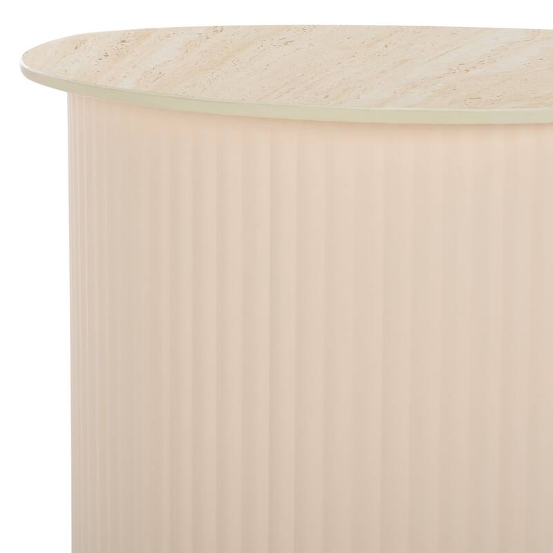 SAFAVIEH Home Mtp Small Ceramic Side Table - 23"W x 17"D x 18"H